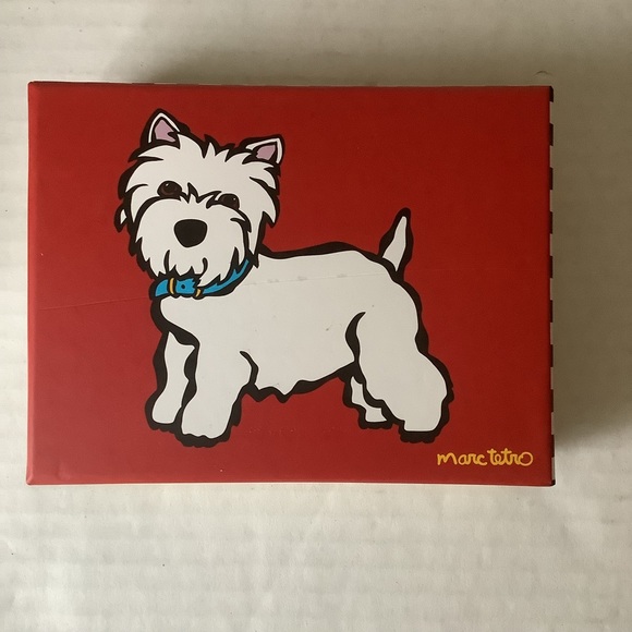 Marc Tetro Wallet Westie Red New - Picture 7 of 9